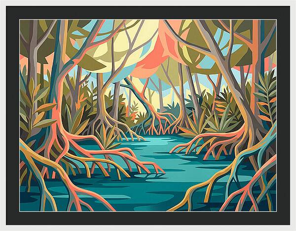 Tranquil Mangrove Waters 5228