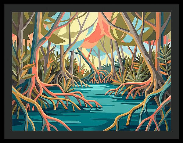 Tranquil Mangrove Waters 5228