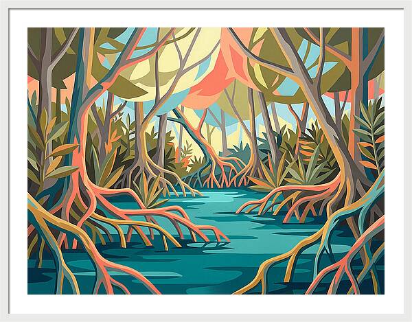 Tranquil Mangrove Waters 5228