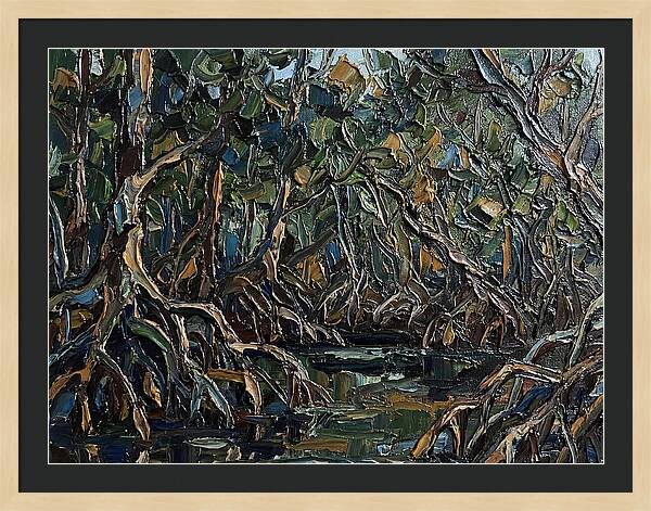 Tranquil Mangrove Waterscape