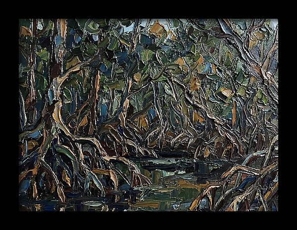 Tranquil Mangrove Waterscape
