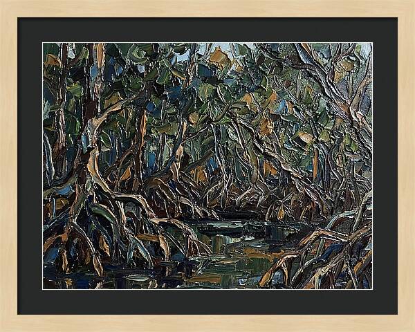 Tranquil Mangrove Waterscape