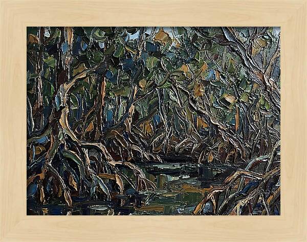 Tranquil Mangrove Waterscape