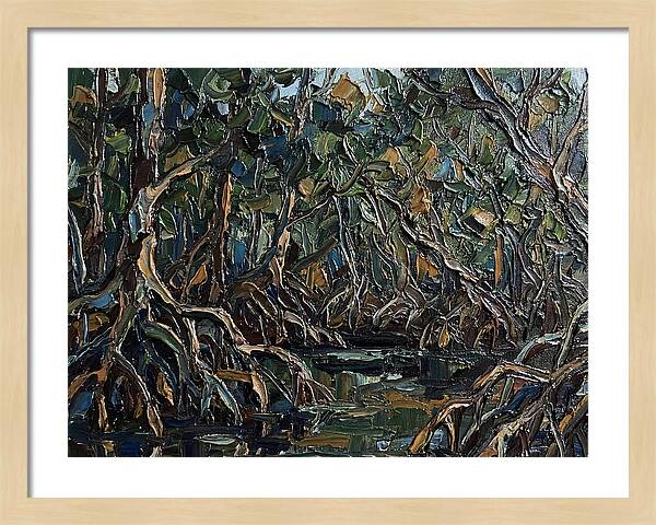 Tranquil Mangrove Waterscape
