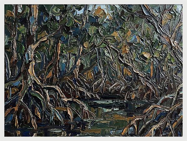 Tranquil Mangrove Waterscape