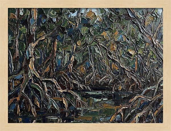 Tranquil Mangrove Waterscape