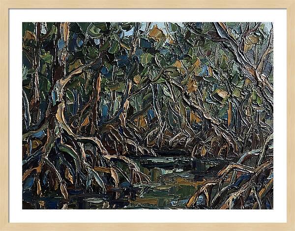 Tranquil Mangrove Waterscape