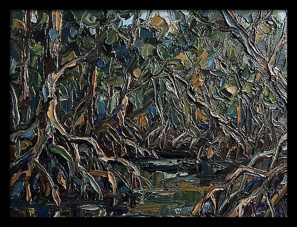 Tranquil Mangrove Waterscape