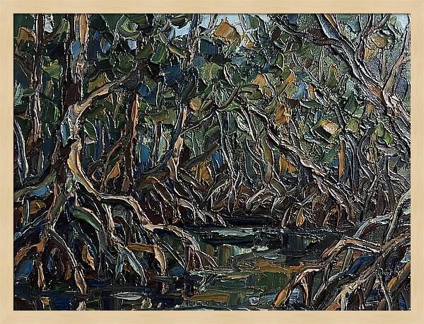 Tranquil Mangrove Waterscape