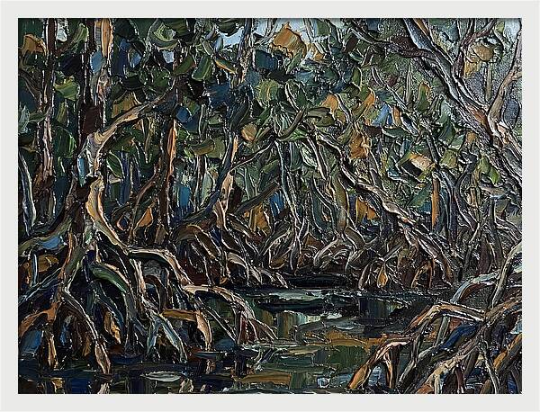 Tranquil Mangrove Waterscape