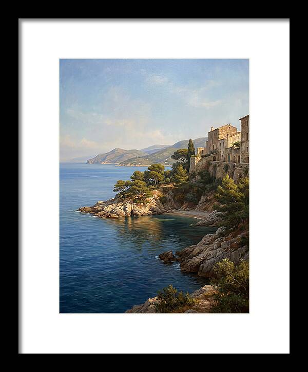 Tranquil Mediterranean Coastline