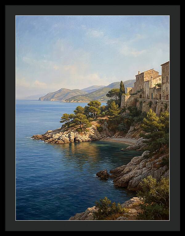 Tranquil Mediterranean Coastline