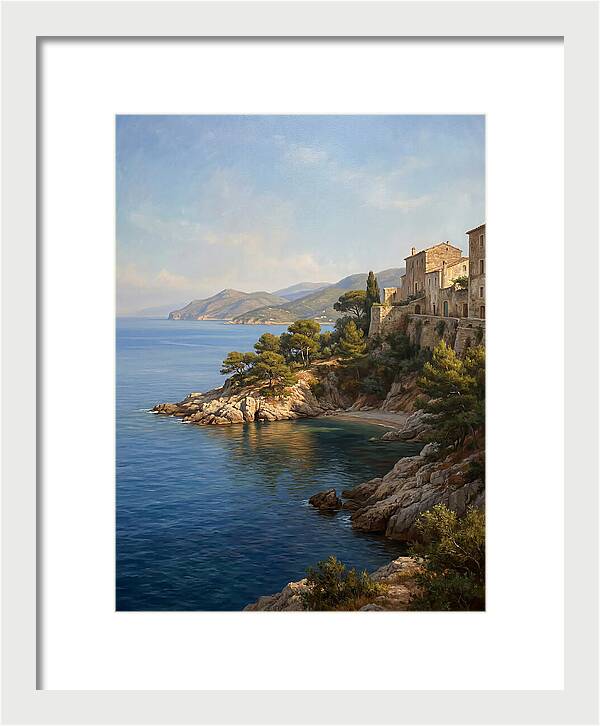 Tranquil Mediterranean Coastline