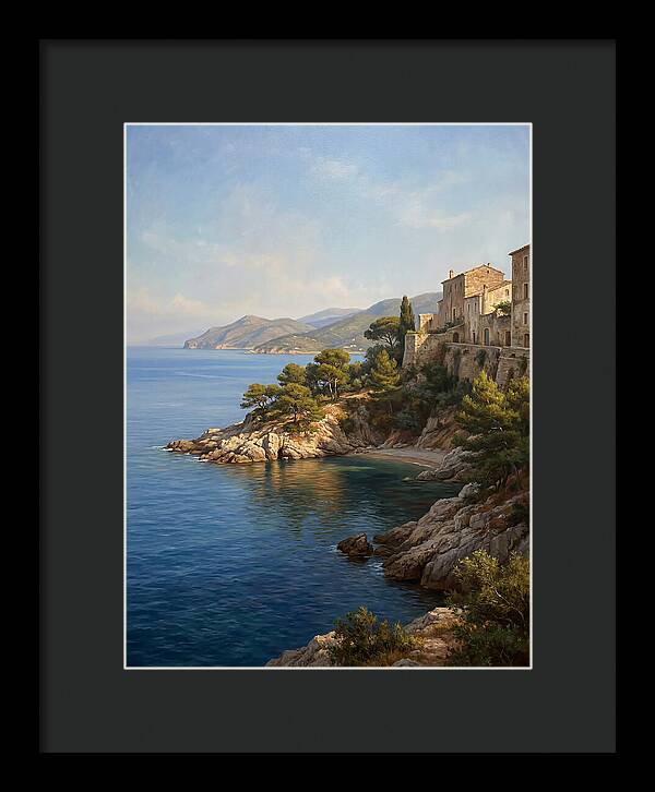 Tranquil Mediterranean Coastline