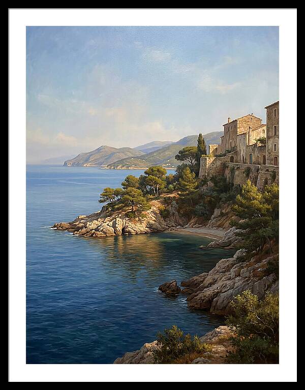 Tranquil Mediterranean Coastline