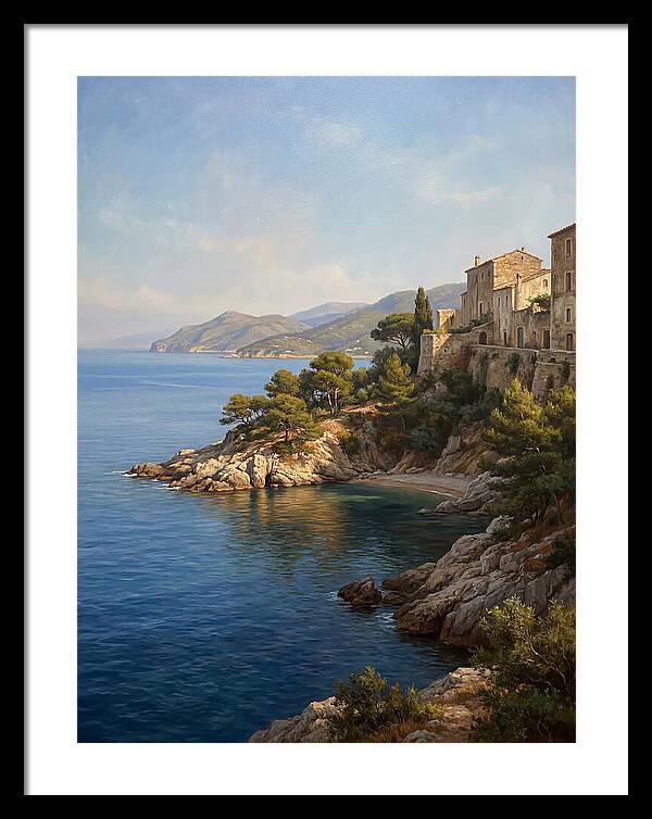 Tranquil Mediterranean Coastline