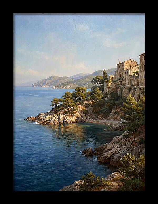 Tranquil Mediterranean Coastline