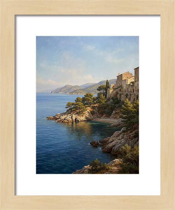 Tranquil Mediterranean Coastline