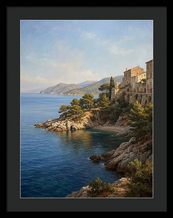 Tranquil Mediterranean Coastline