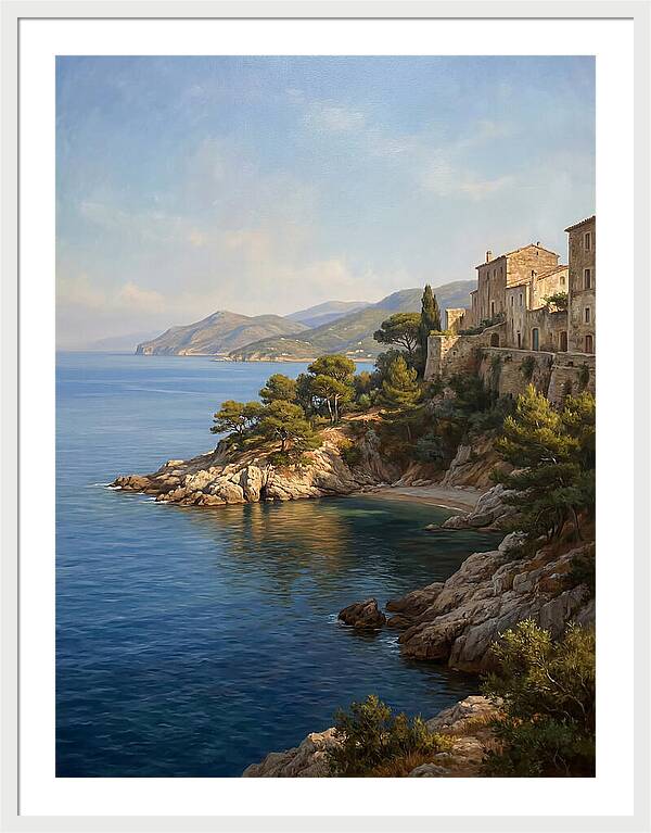 Tranquil Mediterranean Coastline