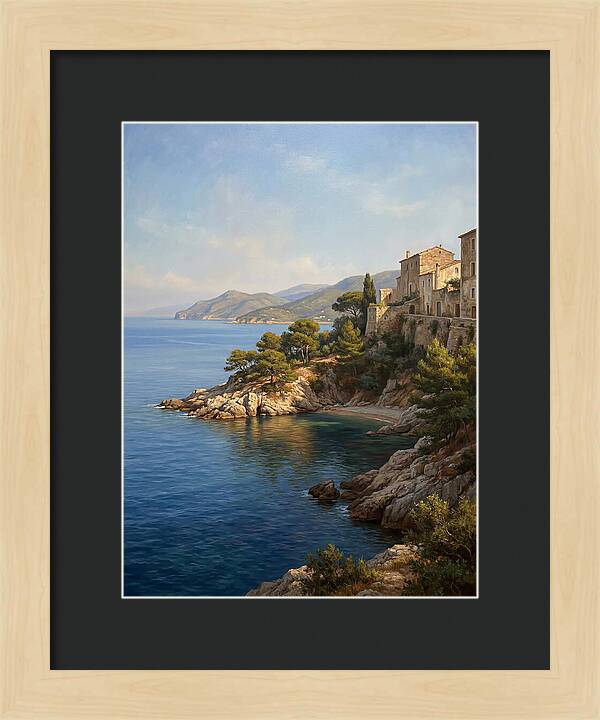 Tranquil Mediterranean Coastline