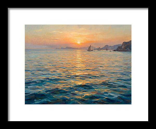 Tranquil Mediterranean Dusk