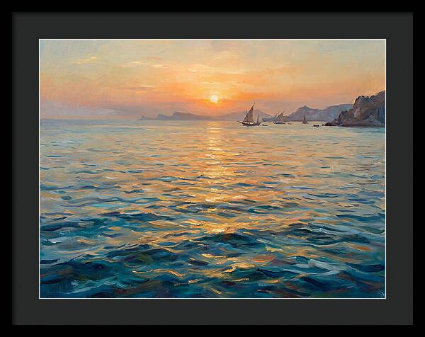 Tranquil Mediterranean Dusk
