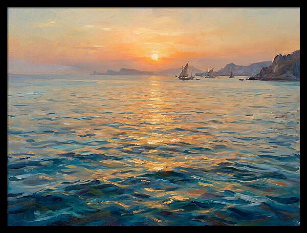 Tranquil Mediterranean Dusk