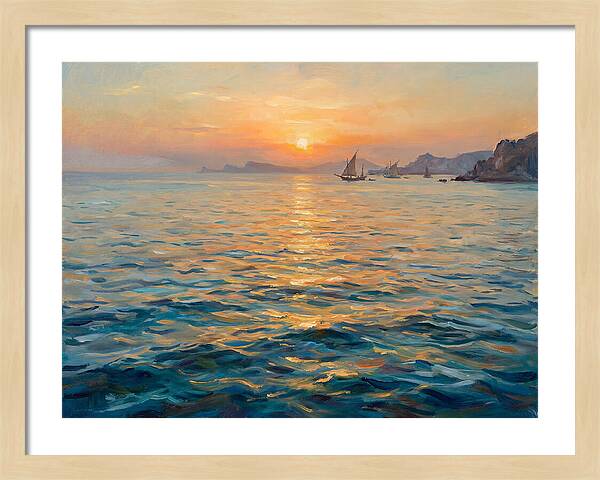 Tranquil Mediterranean Dusk