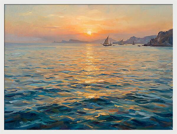 Tranquil Mediterranean Dusk