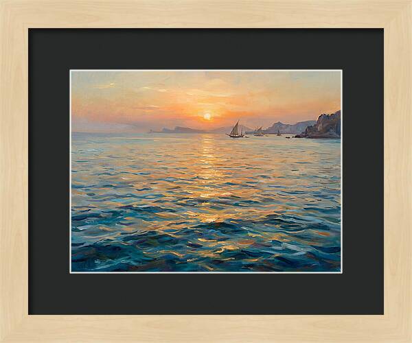 Tranquil Mediterranean Dusk
