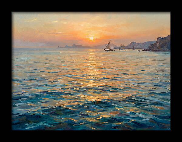 Tranquil Mediterranean Dusk
