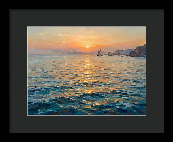 Tranquil Mediterranean Dusk
