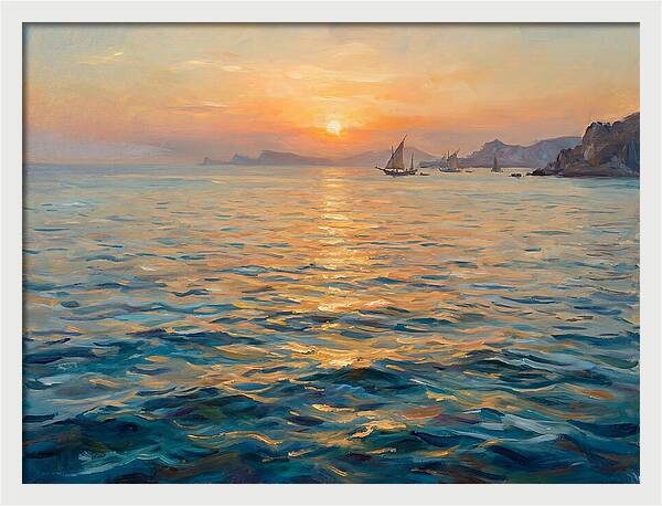 Tranquil Mediterranean Dusk