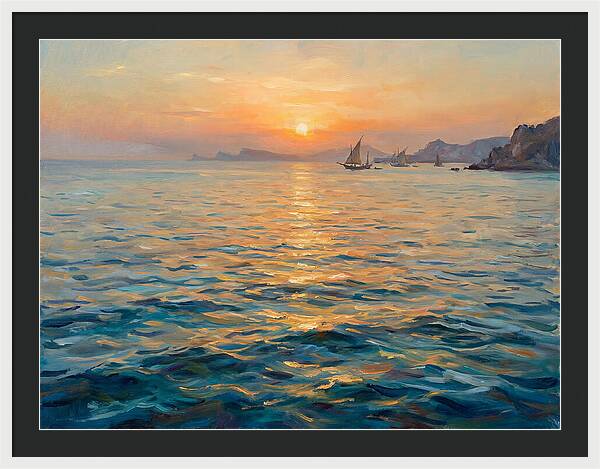 Tranquil Mediterranean Dusk