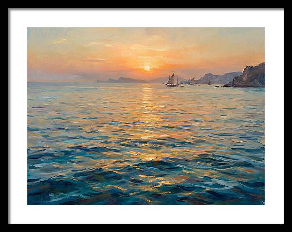 Tranquil Mediterranean Dusk