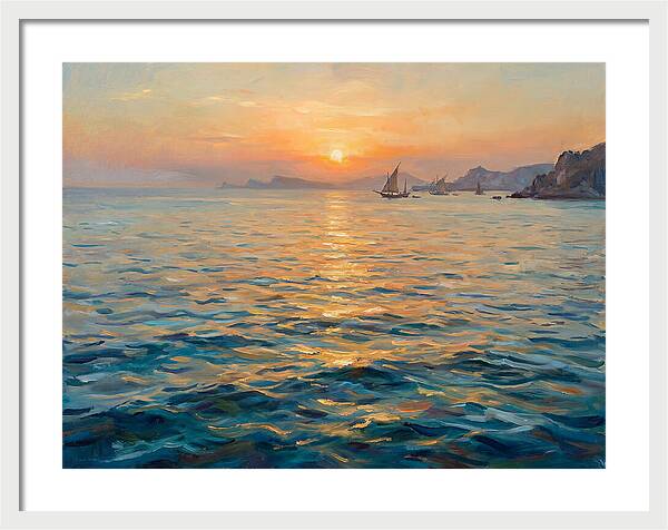 Tranquil Mediterranean Dusk