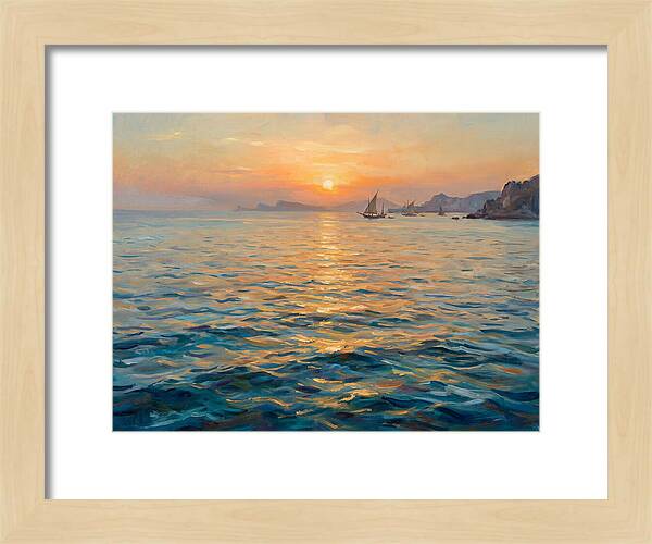 Tranquil Mediterranean Dusk