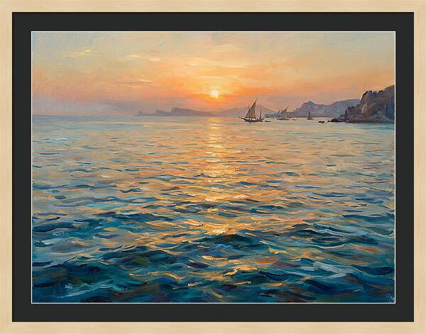 Tranquil Mediterranean Dusk