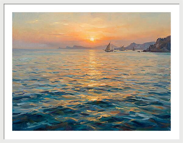 Tranquil Mediterranean Dusk