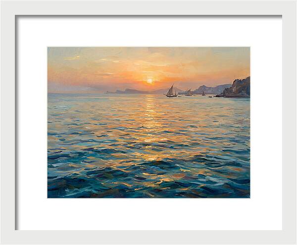 Tranquil Mediterranean Dusk