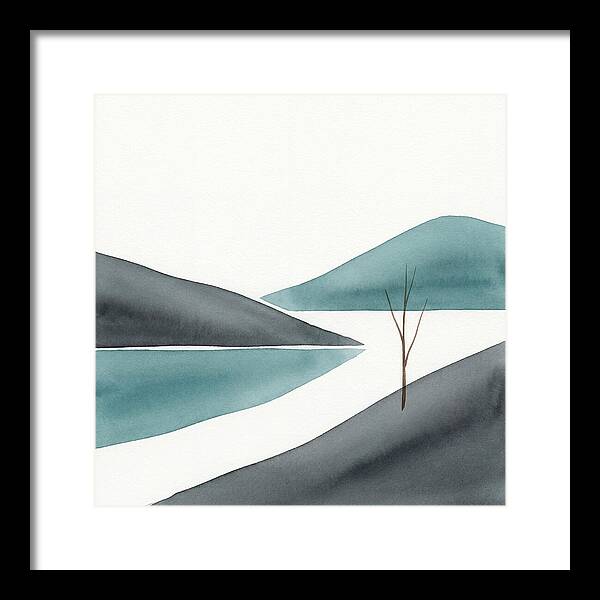 Tranquil Minimalist Landscape