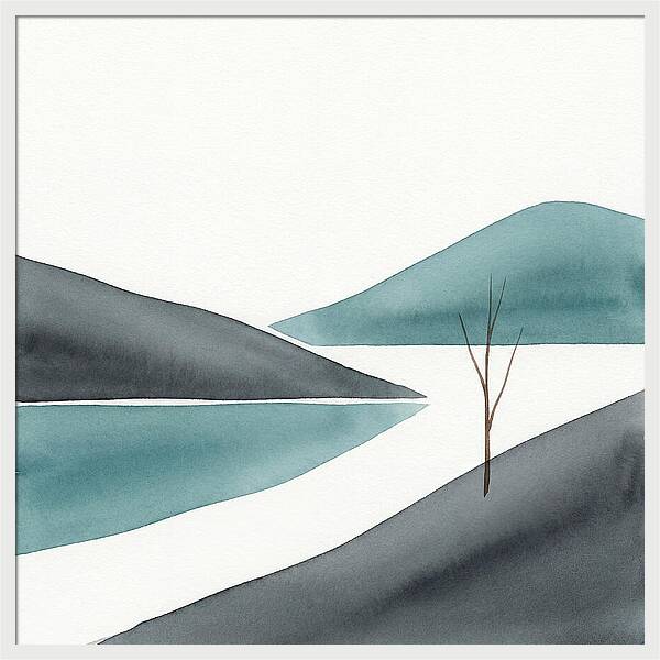 Tranquil Minimalist Landscape