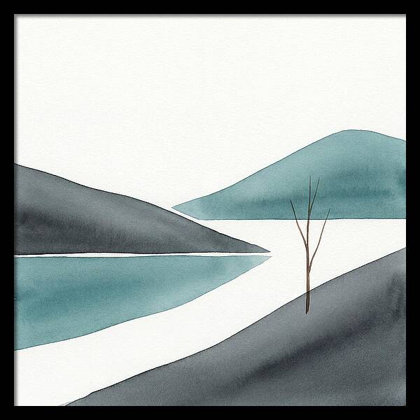 Tranquil Minimalist Landscape