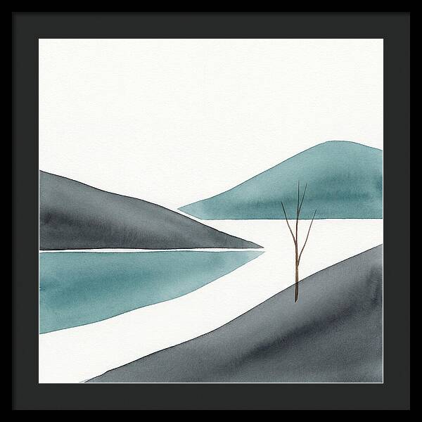 Tranquil Minimalist Landscape