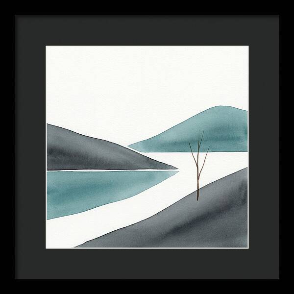 Tranquil Minimalist Landscape