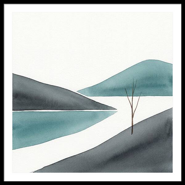 Tranquil Minimalist Landscape