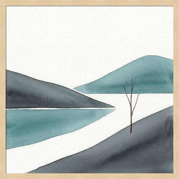Tranquil Minimalist Landscape