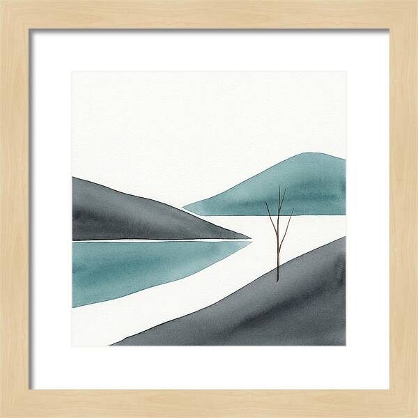 Tranquil Minimalist Landscape