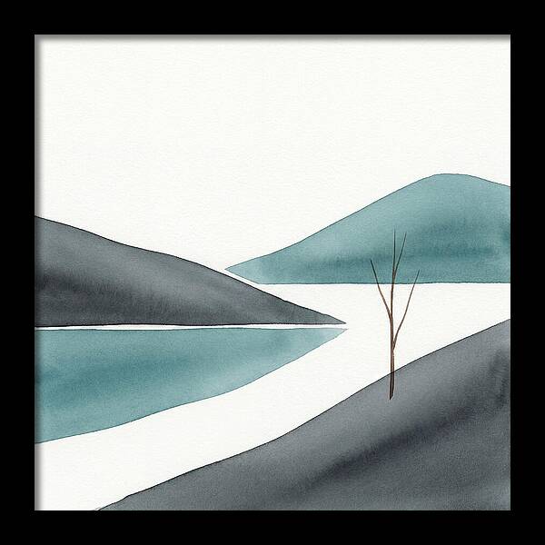 Tranquil Minimalist Landscape